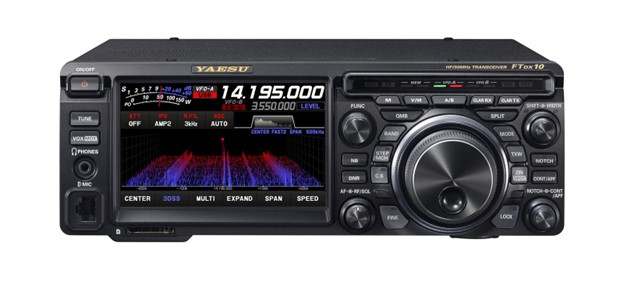 yaesu FTDX 10 Front View