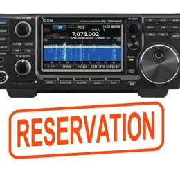Icom IC-7300 Mk2 Radio Reservation Graphic