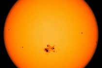 solar sunspot in cycle 24