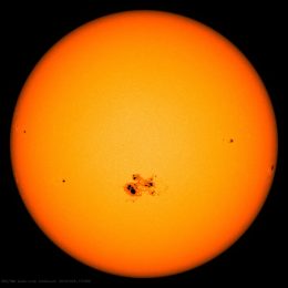 solar sunspot in cycle 24