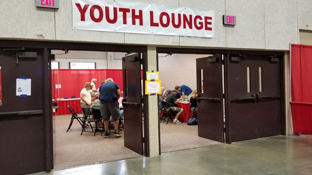 youth lounge at a hamfest
