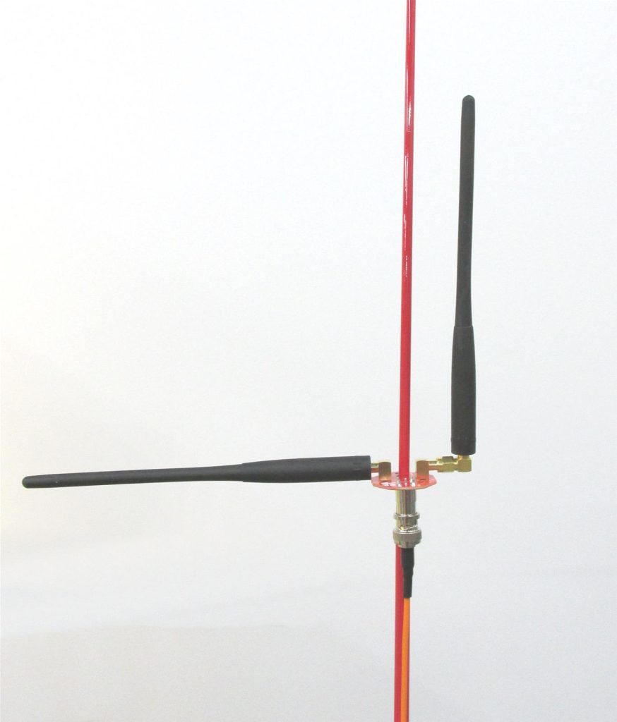 DX Engineering Dual Duck Antenna Mount In Use