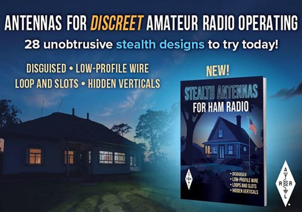 ARRL Stealth antennas book promo ad