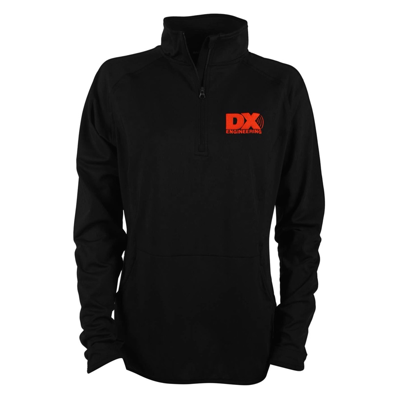DX Engineering black pullover jacket