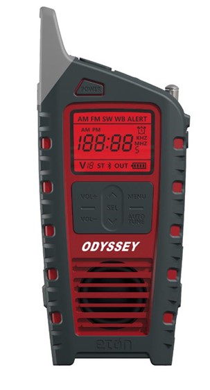 Odyssey portable radio