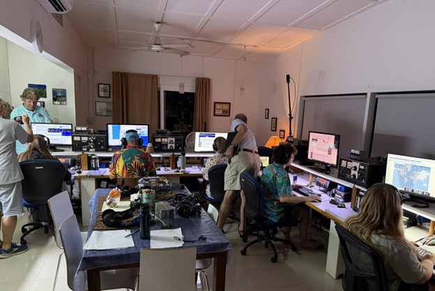ham radio contest station