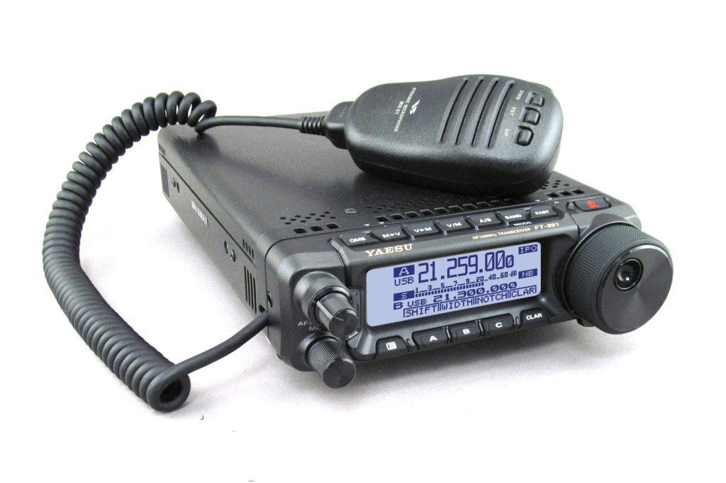 Yaesu FT-891 mobile ham radio