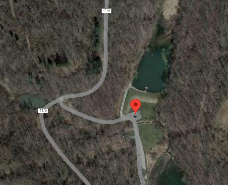 screenshot of a satellite view map