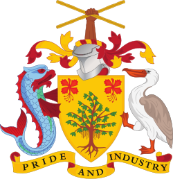 Barbados National Crest