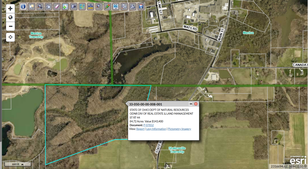 overhead map view screenshot